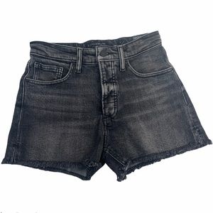 Lucky Brand Lucky Pins jean denim shorts black